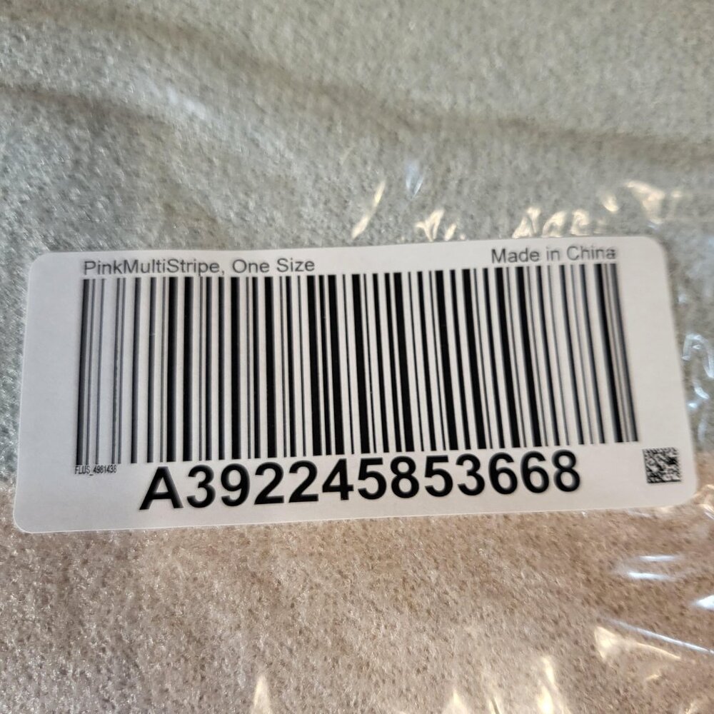 Barefoot Dreams Cozy Chic Ultra Lite Ocean Breeze Poncho One Size Pink Multi - Picture 6 of 6